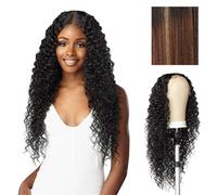 Sensationnel Butta Lace Hhm Wigs - Bohemian 28 pouces Human Hair melange Extra large 5 pouces separes de la cheveux pre-picules lacefront sans gl