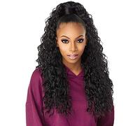 Sensationnel Instant Updown Halfwig Pony - Iud 2 4 Style in 1 Half Wig And Pony Drawstring (1B OFFBLACK)