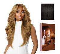 SENSATIONNEL Lage nue 6x5 Lacewig - Unit 3 Lacefrontal Synthtique Synthtique 180 degrs Prpare (1B Offblack)