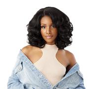Sensationnel Perruque bou Kinkyedges Kinkyedges - Cheveux crépus bouclés 35,6 cm - Partie en Y - Texture crépue naturelle - Ligne des cheveux pour des textures naturelles de cheveux 3C à 4C
