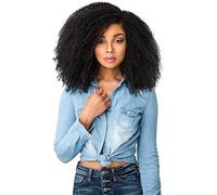 Sensationnel Perruque en dentelle Curls Kinksandco - Perruque large avec ligne de cheveux naturelle pré-épilée pour des textures naturelles de cheveux 3C à 4C (1B noir cassé)