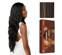 Sensationnel Perruque Fulllace en dentelle nue Unit 5 Mlange de cheveux humains entirement synthtiques sans colle avec ligne de cheveux pr
