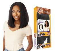 Sensationnel Perruque Kinkyedges Kinkyedges de Curls Kinky Bob 35,6 cm, 1 Noir de jais