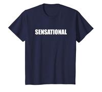 Sensationnel T-Shirt, Enfant, Bleu Marine, 3 Ans