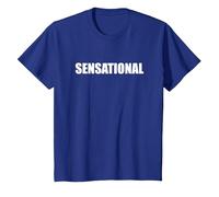 Sensationnel T-Shirt, Enfant, Bleu Royal, 6 Ans