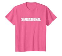 Sensationnel T-Shirt, Enfant, Rose Chiné, 10 Ans