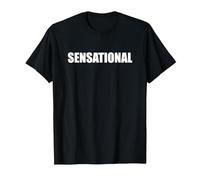 Sensationnel T-Shirt, Homme, Noir, M