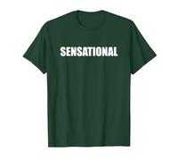 Sensationnel T-Shirt, Homme, Vert Forêt, XXL