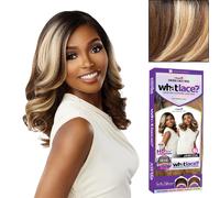 Sensationnel What Lace 13x6 Perruques - Perruque synth tique sans colle Janessa Clou