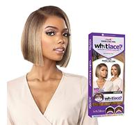 Sensationnel What Lace Perruques Anisha avec dentelle frontale attachée à la main sans colle synthétique avec densité naturelle pré-épilée 33 x 15 cm, 2 Brun foncé