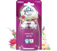 Sense et Spray Recharge Duopack Diffuseur à Détection de Mouvement-Infusé Aux Huiles Essentielles-Jusqu'à 4 Mois de Parfum-Relaxing