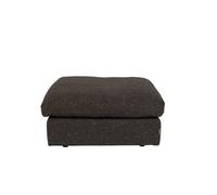 SENSE - Pouf en tissu marron L 92 Marron