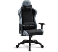 SENSE7 Chaise Gaming Spellcaster Moderne 160° Eco-Cuir 1D Mousse | Accoudoirs réglables, support lombaire, usage bureau, surface respirante, structure robuste, montage facile, coloris noir