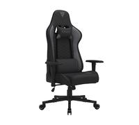 SENSE7 Chaise Gaming Spellcaster Plaque HDF Noir Gris Extra Size | pour bureau et maison, fauteuil gamer, poste informatique, console, usage quotidien, variante bicolore, format large