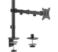 SENSE7 FLOAT ARM Support de moniteur Support de moniteur pour moniteur PC et téléviseur de 17 à 32 pouces Rotation et hauteur réglables 360° Rotation VESA 75 100