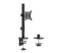 SENSE7 Float, Support Écran PC 17"-32", VESA, Bras Écran Réglable en Hauteur pour Bureau, Rotation 360°, Compatibilité VESA 75x75 & 100x100, Charge Maximale 9 kg, Gestion des Câbles Intégrée