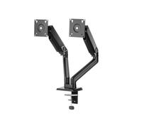SENSE7 HANG DOUBLE Support de moniteur Bras de support de moniteur pour moniteur PC 17-32 pouces et téléviseur Pivotant et réglable en hauteur Rotation 360° VESA