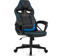 SENSE7 Knight Chaise Gaming Chaise de bureau Chaise de bureau ergonomique Chaise gamer Fauteuil gaming noir Chaises gaming Chaise ergonomique Chaise de bureau pivotante