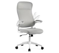 SENSE7 Revo Fauteuil de Bureau Ergonomique - Chaise Pivotante et Réglable en Hauteur avec Dossier en Maille Respirante, Idéal comme Fauteuil Gamer & pour Télétravail, Gris