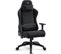 Sense7 Spellcaster FUKU XL Chaise de jeu, Fauteuil de jeu, Chaise de bureau, Chaise de bureau ergonomique, Chaise pivotante avec appuie-tête jusqu'à 160 kg, Noir