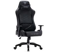 SENSE7 Spellcaster Senshi Edition XL Chaise de Gaming, Similicuir, Noir