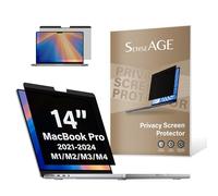 SenseAGE Filtre de Confidentialité Magnétique Premium pour MacBook Pro 14 Pouces (2021-2023 M1/M2/M3), écran Confidentialité Anti-Espion, Lumière Bleu, Film de Protection Amovible pour MacBook Pro 14"