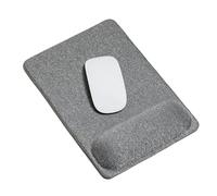 SenseAGE Agrandir Tapis de Souris avec Support de Poignet, Tapis de Souris Ergonomique avec Base en Caoutchouc antidérapante, Confortable pour Une Saisie Facile et Un soulagement de la Douleur, Gris