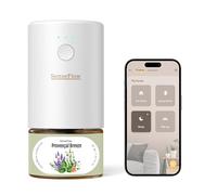 SenseFlow Diffuseur Huiles Essentielles Parfum Maison SF101S - Smart WLAN, Jusqu'à 120 Jours de Parfum, LED, Programmation pour Maison, Hôtel et Studio - Brise de Provence