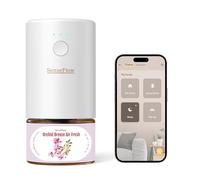 SenseFlow Diffuseur Huiles Essentielles Parfum Maison Smart WLAN SF101S Pro, Ultrasonique Sans Eau, 100 % Végétal, Aromathérapie 120 Jours, pour Maison, Hôtel Jusqu’à 100 ㎡ - Brise d’Orchidée