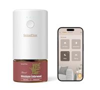 SenseFlow Diffuseur Huiles Essentielles Parfum Maison Smart WLAN SF101S Pro, Ultrasonique sans Eau, 100 % Végétal, Aromathérapie 120 Jours, pour Maison, Hôtel Jusqu’à 100 ㎡ - Cèdre de l'Himalaya
