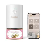 SenseFlow Diffuseur Huiles Essentielles Parfum Maison Smart WLAN SF101S Pro, Ultrasonique Sans Eau, 100 % Végétal, Aromathérapie 120 Jours, pour Maison, Hôtel Jusqu’à 100 ㎡ - Cèdre Noir & Genévrier