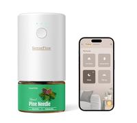 SenseFlow Diffuseur Huiles Essentielles Parfum Maison Smart WLAN SF101S Pro, Ultrasonique sans Eau, 100 % Végétal, Aromathérapie 120 Jours, pour Maison, Hôtel Jusqu’à 100 ㎡ - Aiguilles de Pin