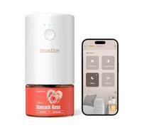 SenseFlow Diffuseur Huiles Essentielles Parfum Maison Smart WLAN SF101S Pro, Ultrasonique sans Eau, 100 % Végétal, Aromathérapie 120 Jours, pour Maison, Hôtel Jusqu’à 100 ㎡ - Rose de Damas