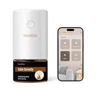 SenseFlow Diffuseur Huiles Essentielles Parfum Maison Smart WLAN SF101S, Ultrasonique sans Eau, 100 % Végétal, Aromathérapie 120 Jours, pour Maison, Hôtel Jusqu’à 100 ㎡ - Sérénité Apaisante