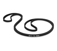 SENSEI Bande Élastique Sport (1-8 kg) - Extra Légère pour Échauffement & Kinésithérapie - E-Book d'Exercices Inclus - Noir