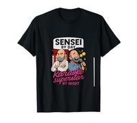 Sensei by Day Karaoké Superstar Nouveauté Arts Martiaux T-Shirt