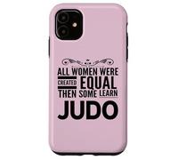 Sensei Japonais pour Apprendre Le Judo pour Femme Coque pour iPhone 11