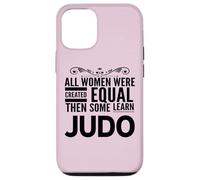 Sensei Japonais pour Apprendre Le Judo pour Femme Coque pour iPhone 12/12 Pro