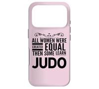Sensei Japonais pour Apprendre Le Judo pour Femme Coque pour iPhone 17 Pro