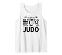 Sensei Japonais pour Apprendre Le Judo pour Femme Débardeur
