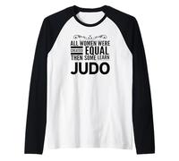 Sensei Japonais pour Apprendre Le Judo pour Femme Manche Raglan