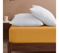 Sensei Maison - Drap Housse Jersey Coton peigné Extensible Bonnet 30 cm Manhattan - 80x200 cm - Caramel