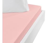 Sensei Maison - Drap Housse Jersey de Coton peigné Extensible Bonnet 30 cm Manhattan - 140x190 cm - Poudre