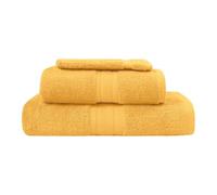 Sensei Maison - Ensemble de Bain 3 pièces (1 Drap de Bain + 1 Serviette de Toilette + 1 Gant) Luxury - - Caramel