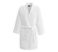 Sensei Maison - Peignoir KIMONO COURT - Nid d'abeille SPA - Uni - 210gr/m²- Taille : XL - Blanc