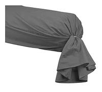Sensei Maison - Taie de traversin en Percale de Coton Soft Percale - 45x185 cm - Galet
