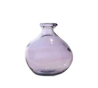 Sensei Maison - Vase Dame-Jeanne en Verre recyclé h 18 cm SCANDIC - 18 cm - Parme