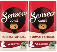 Senseo Café 54 Dosettes Corsé (Lot de 2)