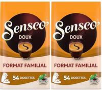 Senseo Café 54 Dosettes Doux (L'emballage Peut Varier) (Lot de 2)