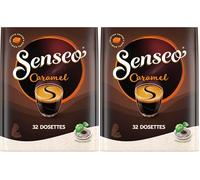 Senseo Café, Caramel, 32 Dosettes (Lot de 2)